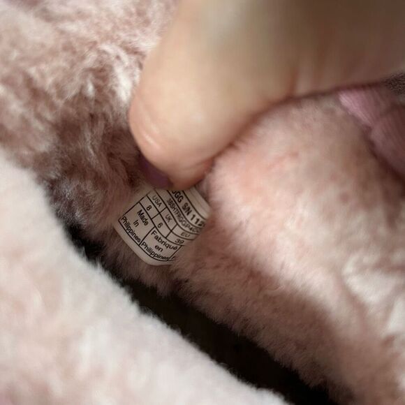 UGG Classic Ankle Boots Mini Sparkle Spots Dusty Orchid Suede Sheepskin - Picture 5 of 5